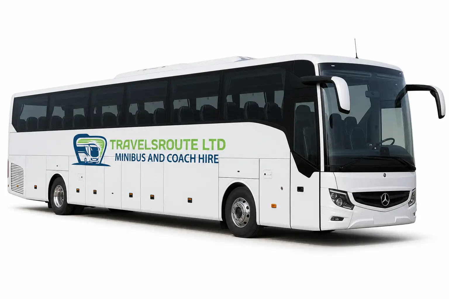 Coach compliant for travel into a Scottish city centre Low Emission Zone